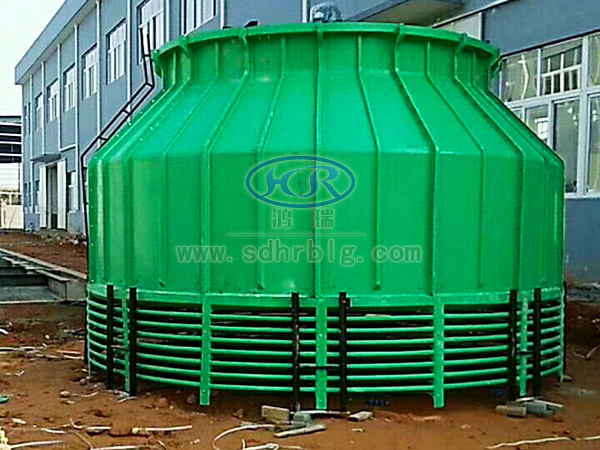 玻璃钢圆形逆流冷却塔